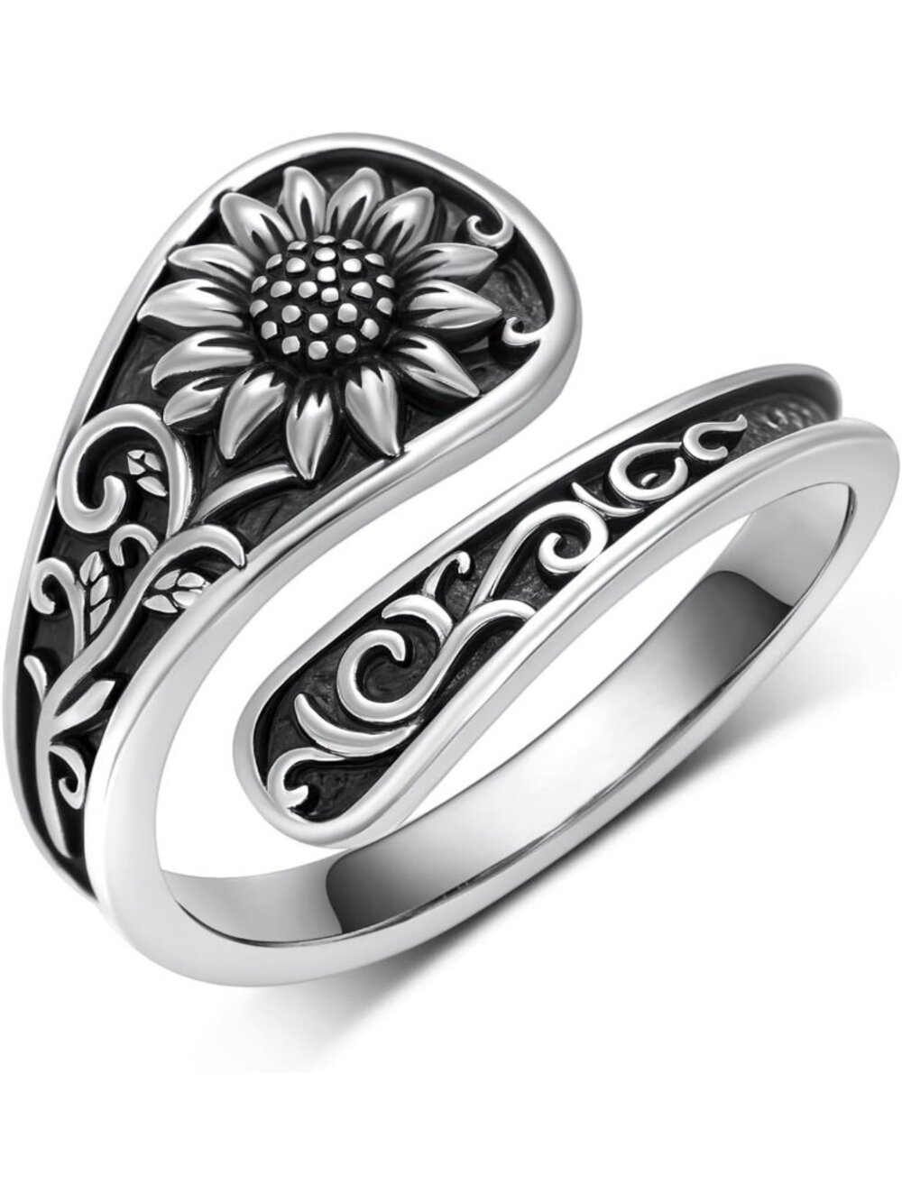 Vintage 925 Sterling Silver Spoon Ring for Mom - Perfect Mother's Day Gift